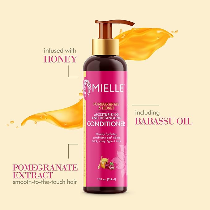 Mielle Pomegranate & Honey Moisturizing and Detangling Conditioner - 12 fl oz