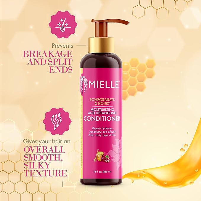 Mielle Pomegranate & Honey Moisturizing and Detangling Conditioner - 12 fl oz